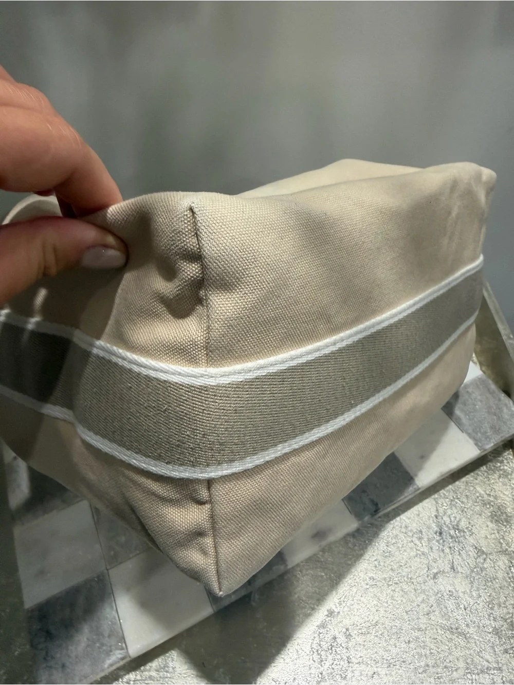 Hermes Beige Bride a Brac Large Bag